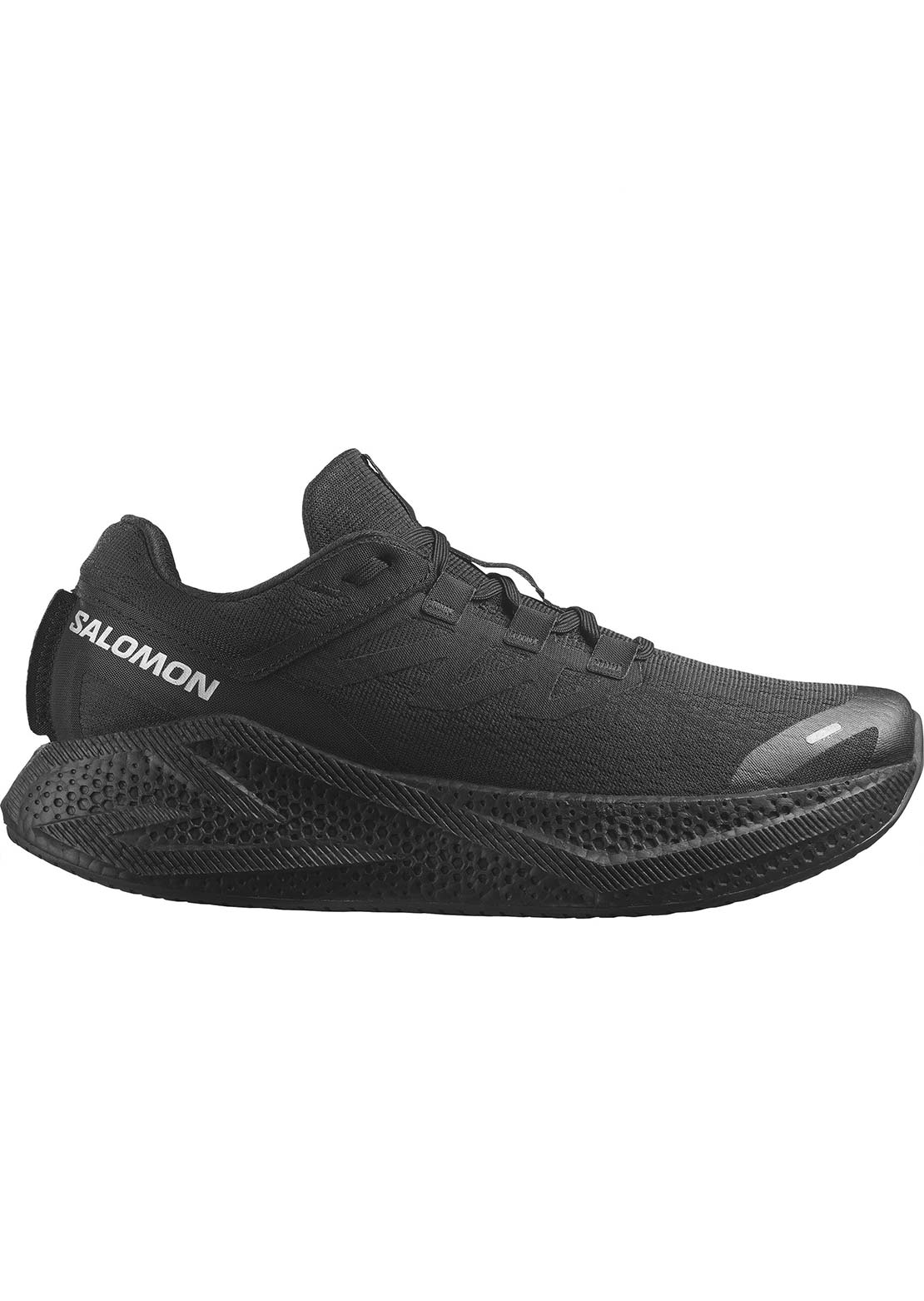 Salomon Men's Aero Glide 3 Running Shoes Black/Black/Footwear Silver