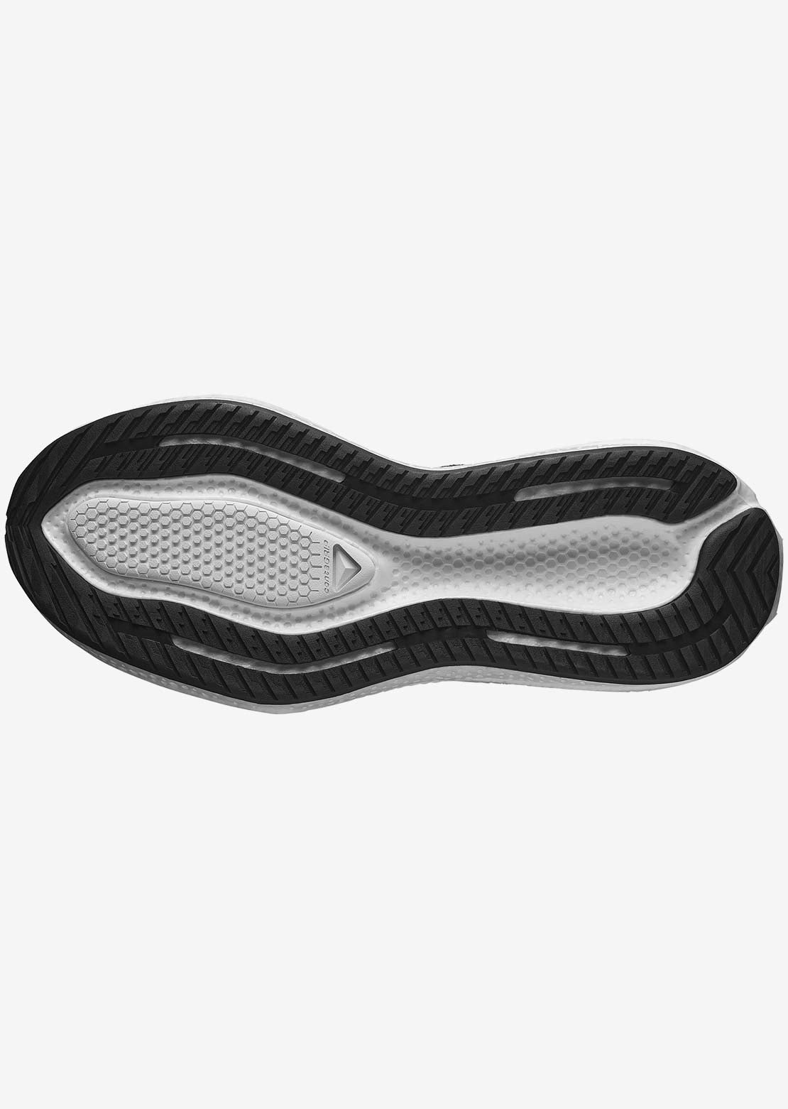 Salomon Men&#39;s Aero Glide 3 Shoes Black/White/Asphalt