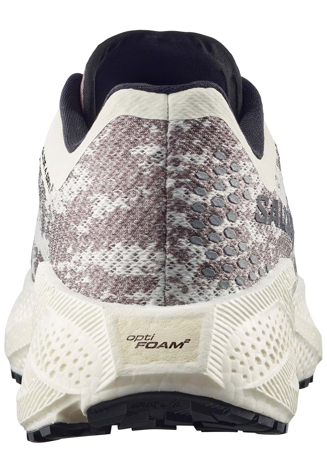 Salomon Men's Aero Glide 4 Gravel Running Shoes Vanilla Ice/Black/Iron