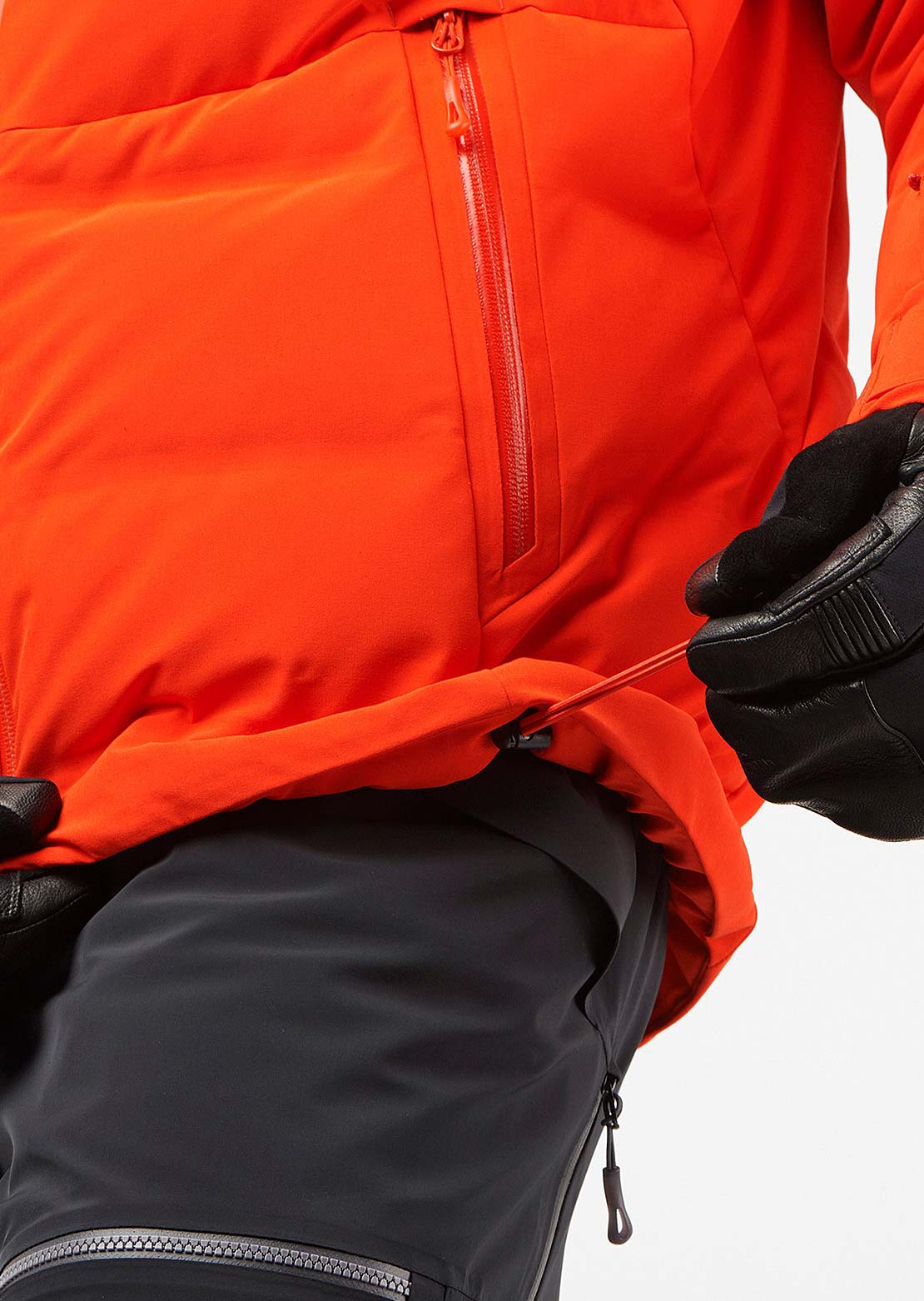 Salomon Men&#39;s Alpenflow Down Jacket Fiery Red