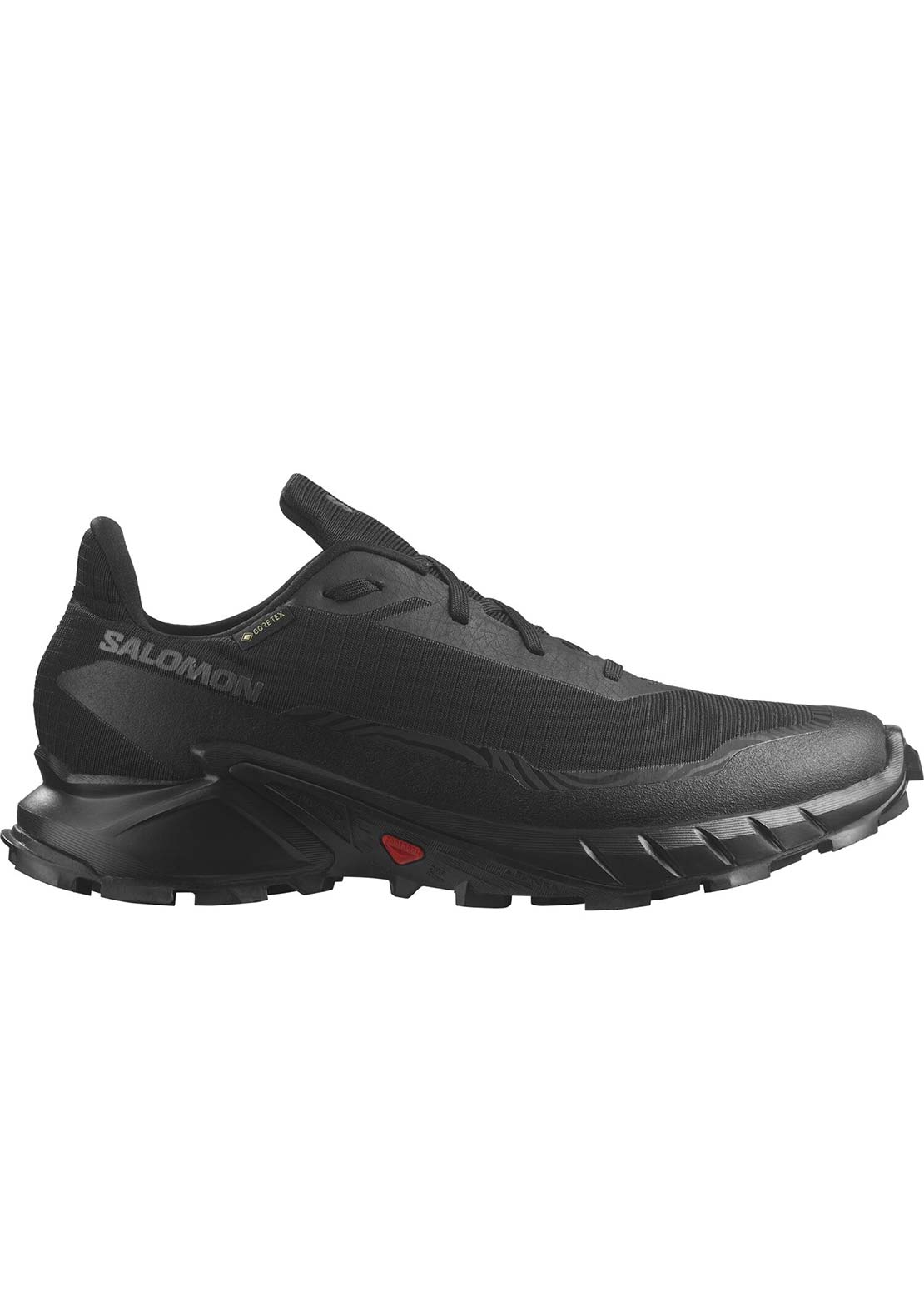Salomon Men's Alphacross 5 GTX Shoes Black/Black/Ebony