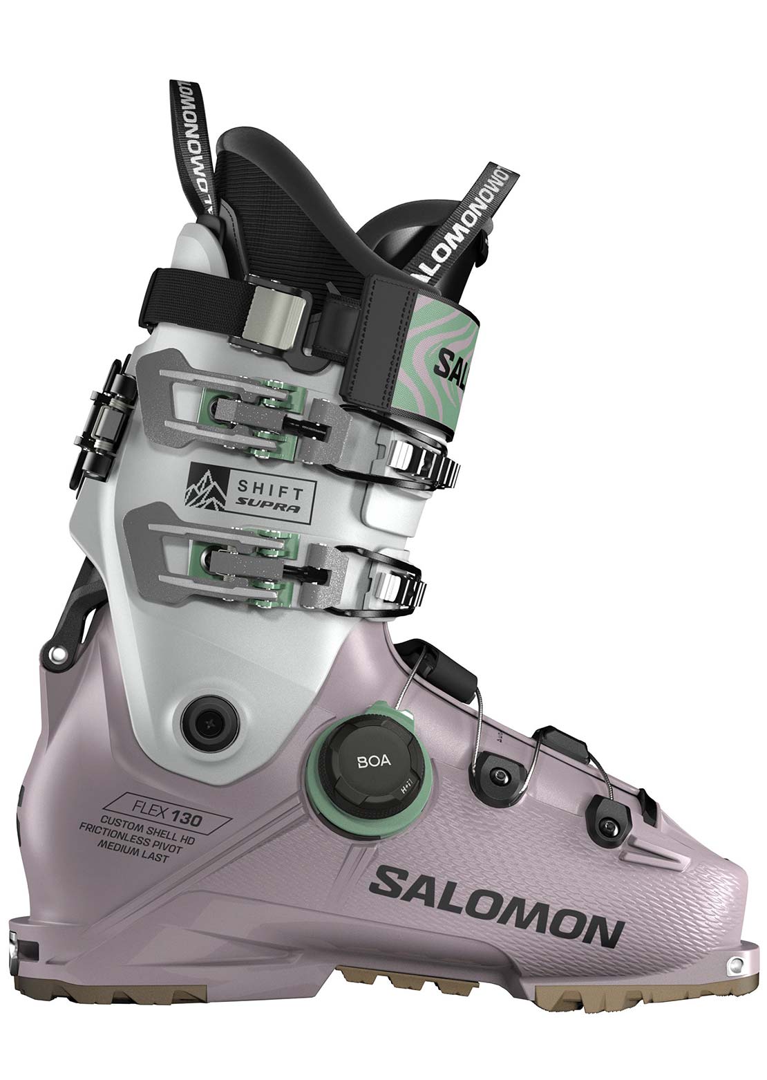 Salomon Men's Alpine Shift Supra BOA 130 GW Boots Nirvan