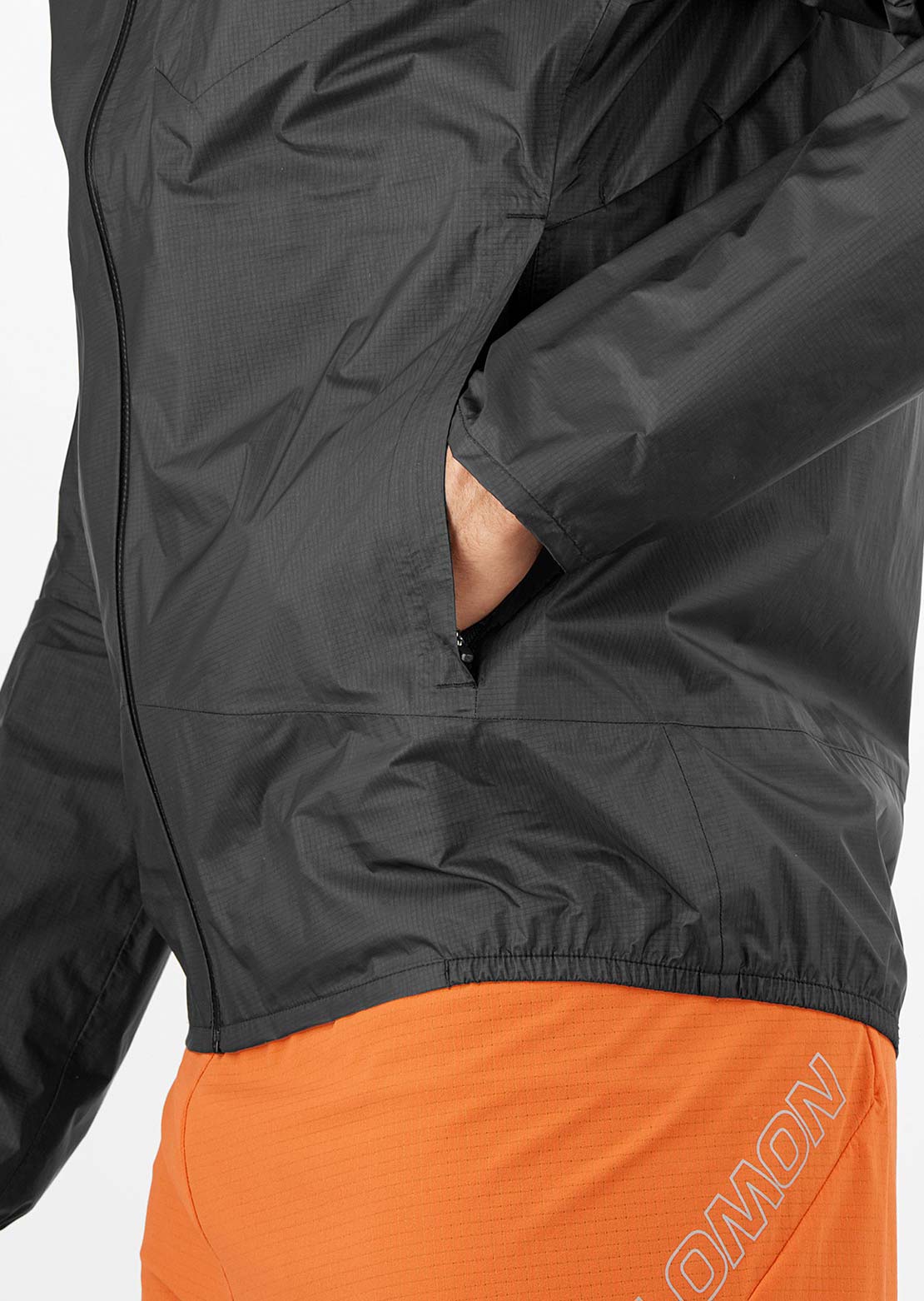 Salomon Men's Bonatti Waterproof Jacket Deep Black