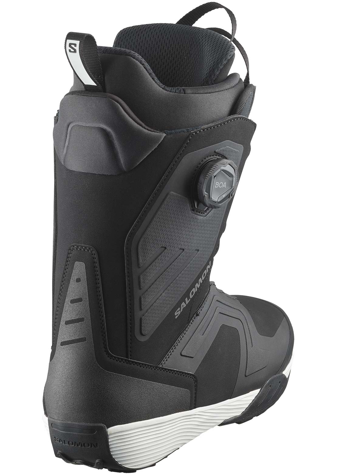 Salomon Men's Dialogue Dual Boa Snowboard Boots Black/Black