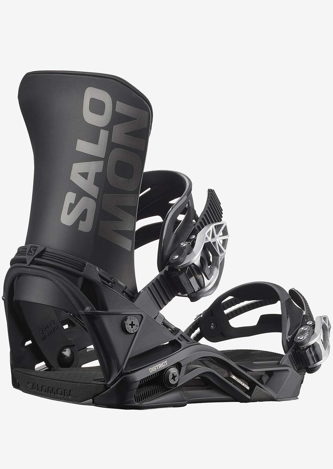 Salomon Men&#39;s District Snowboard Bindings lack