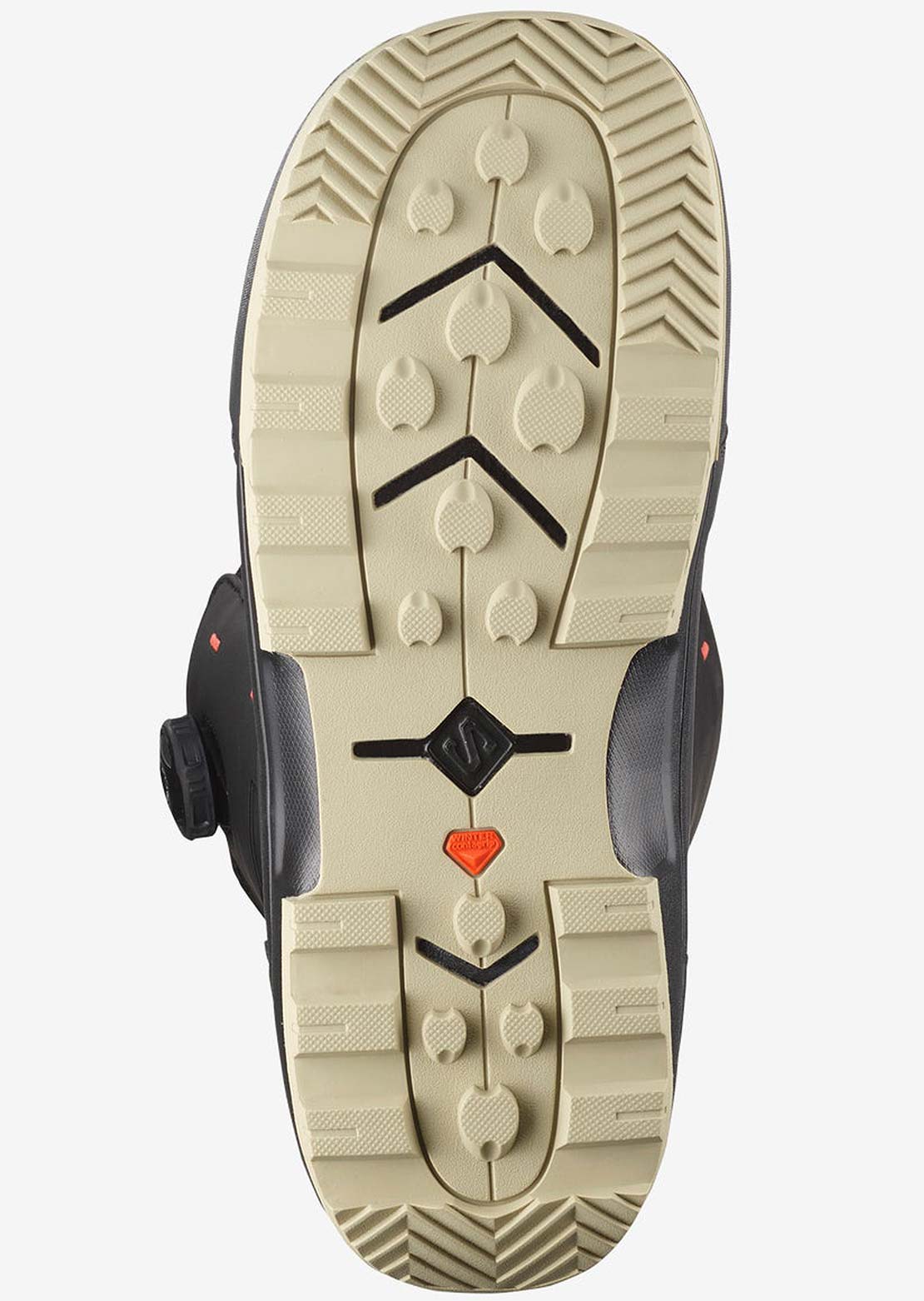 Salomon Men&#39;s Echo Dual Boa Snowboard Boots Spray Grey/Black/Clear