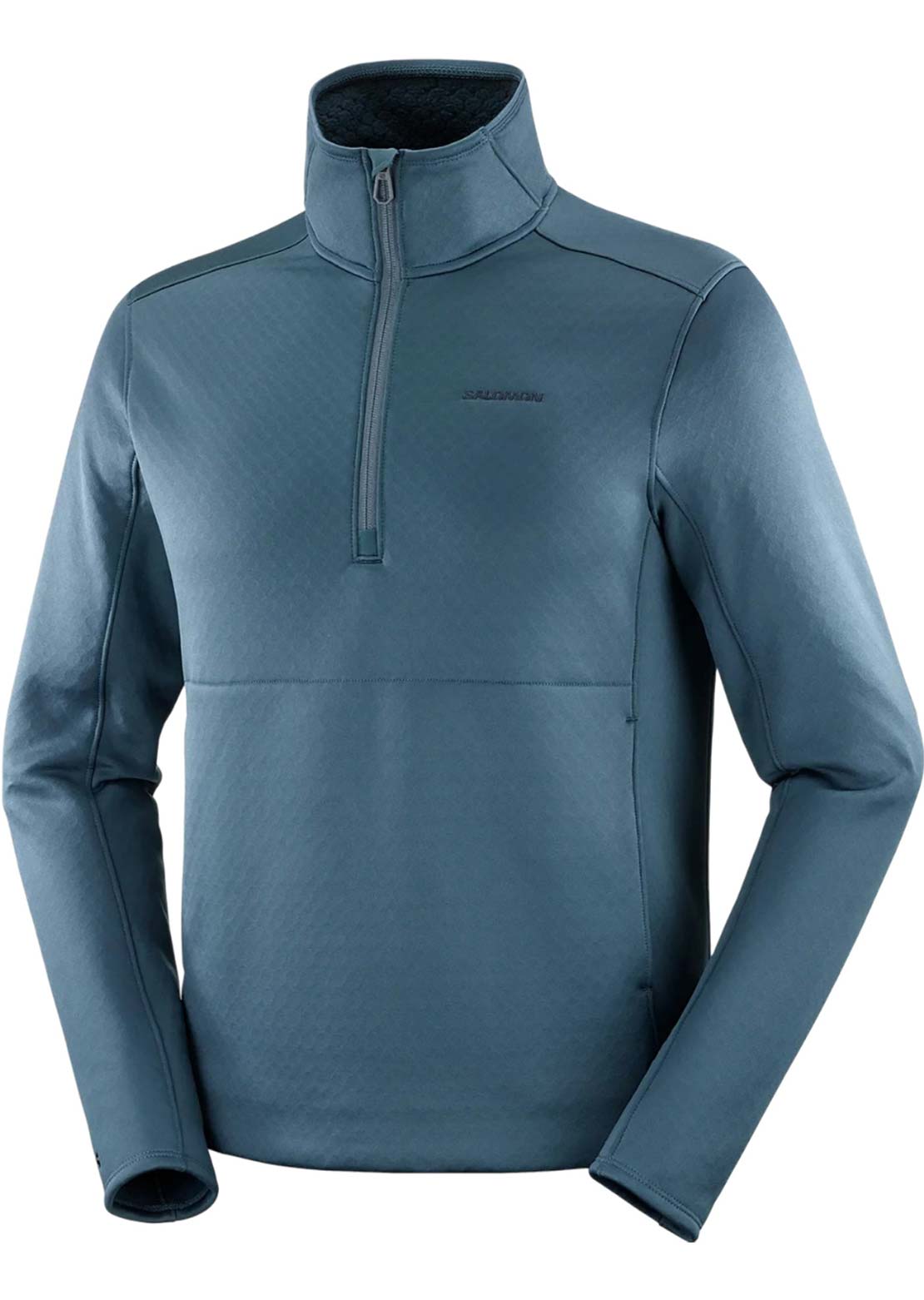 Salomon Men's Essential Midwarm Half Zip Pullover Midnight Navy