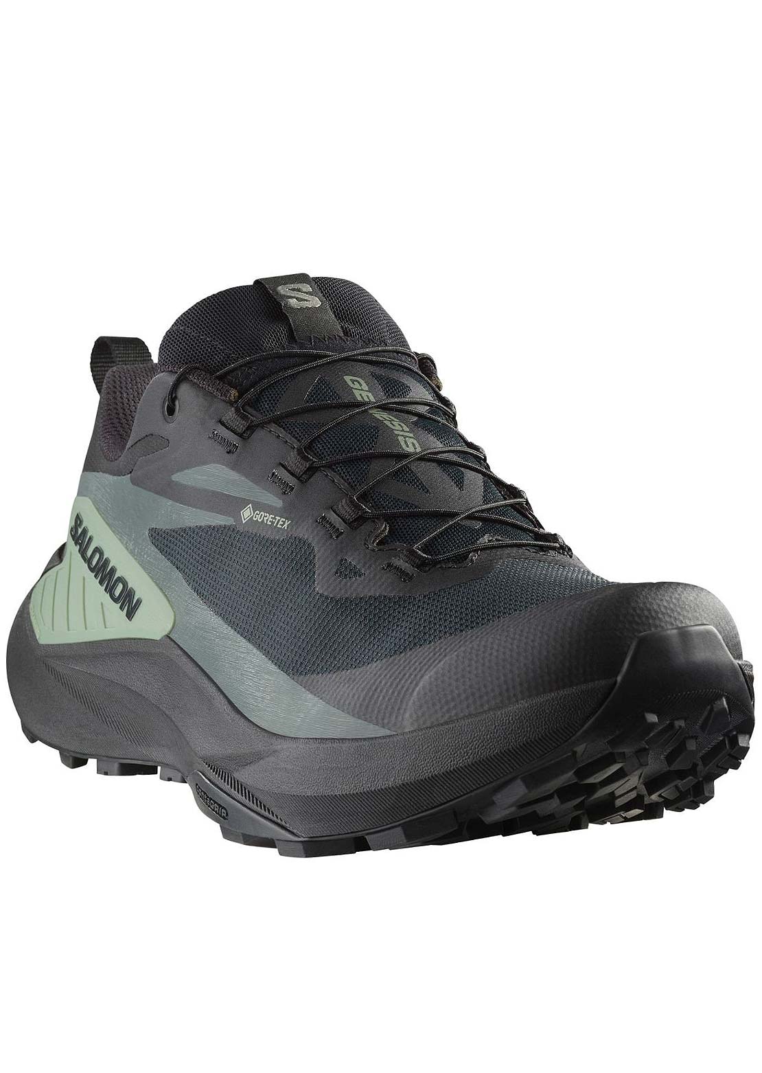 Salomon Men's Genesis GTX Shoes Black/Agv Gr/Ubnchi