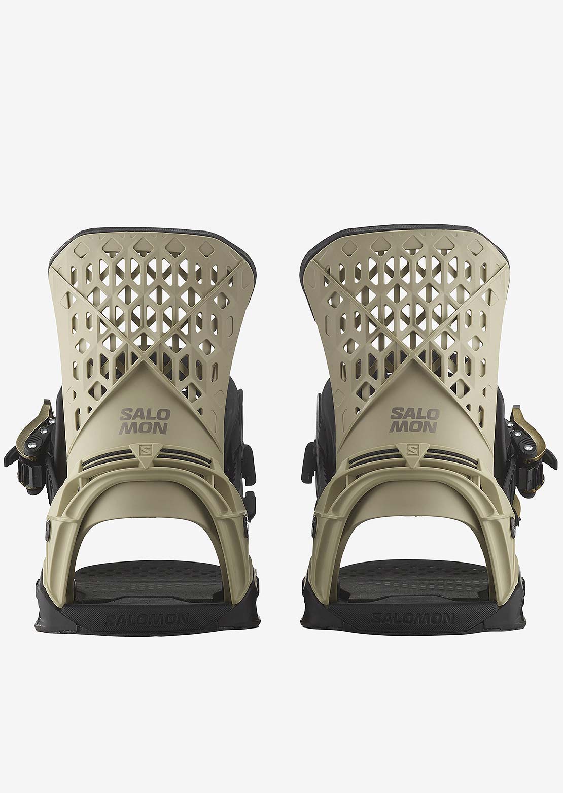 Salomon Men&#39;s Highlander Snowboard Bindings Pale Khaki