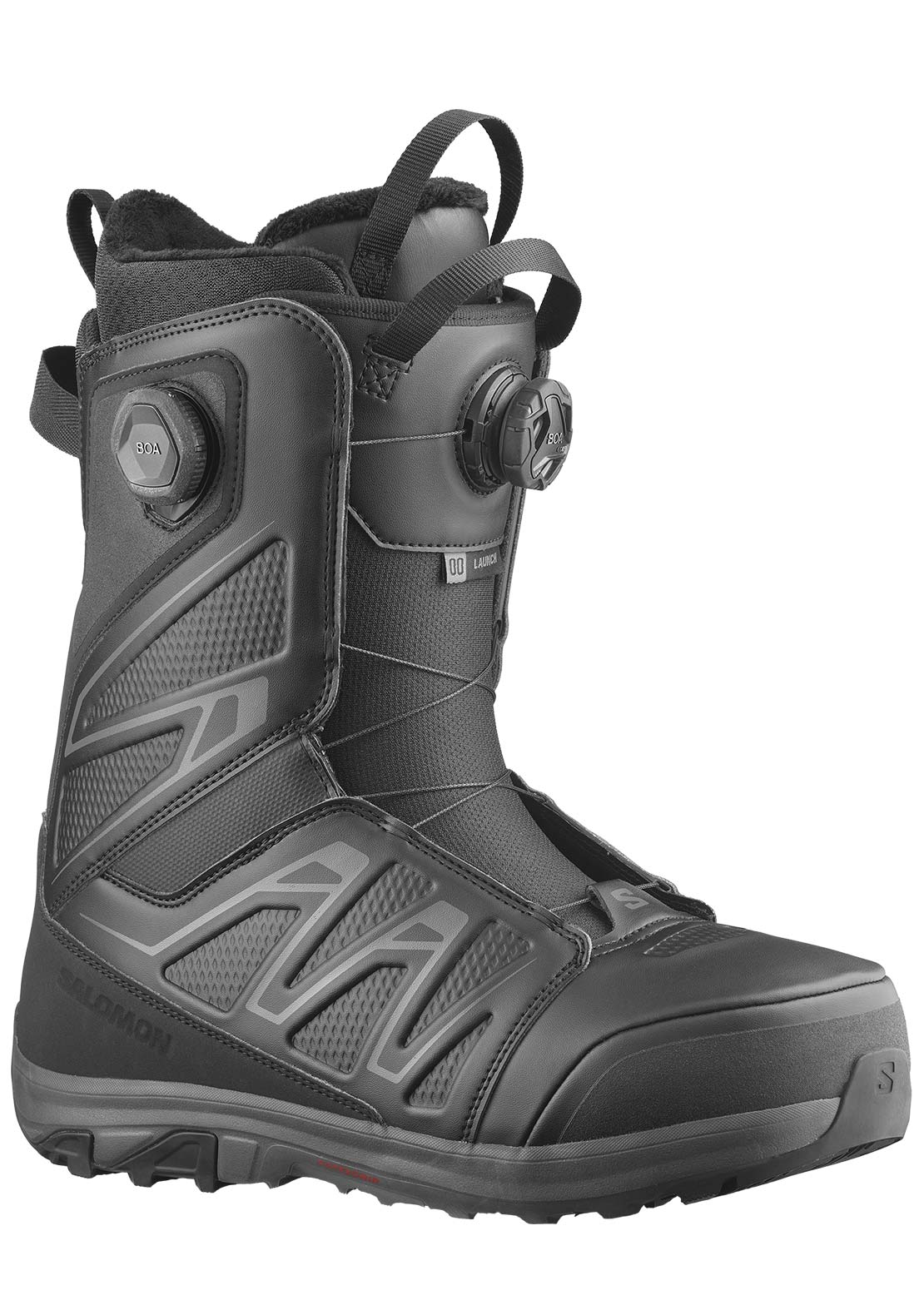 Salomon Men's Launch SJ Boa Snowboard Boots Black