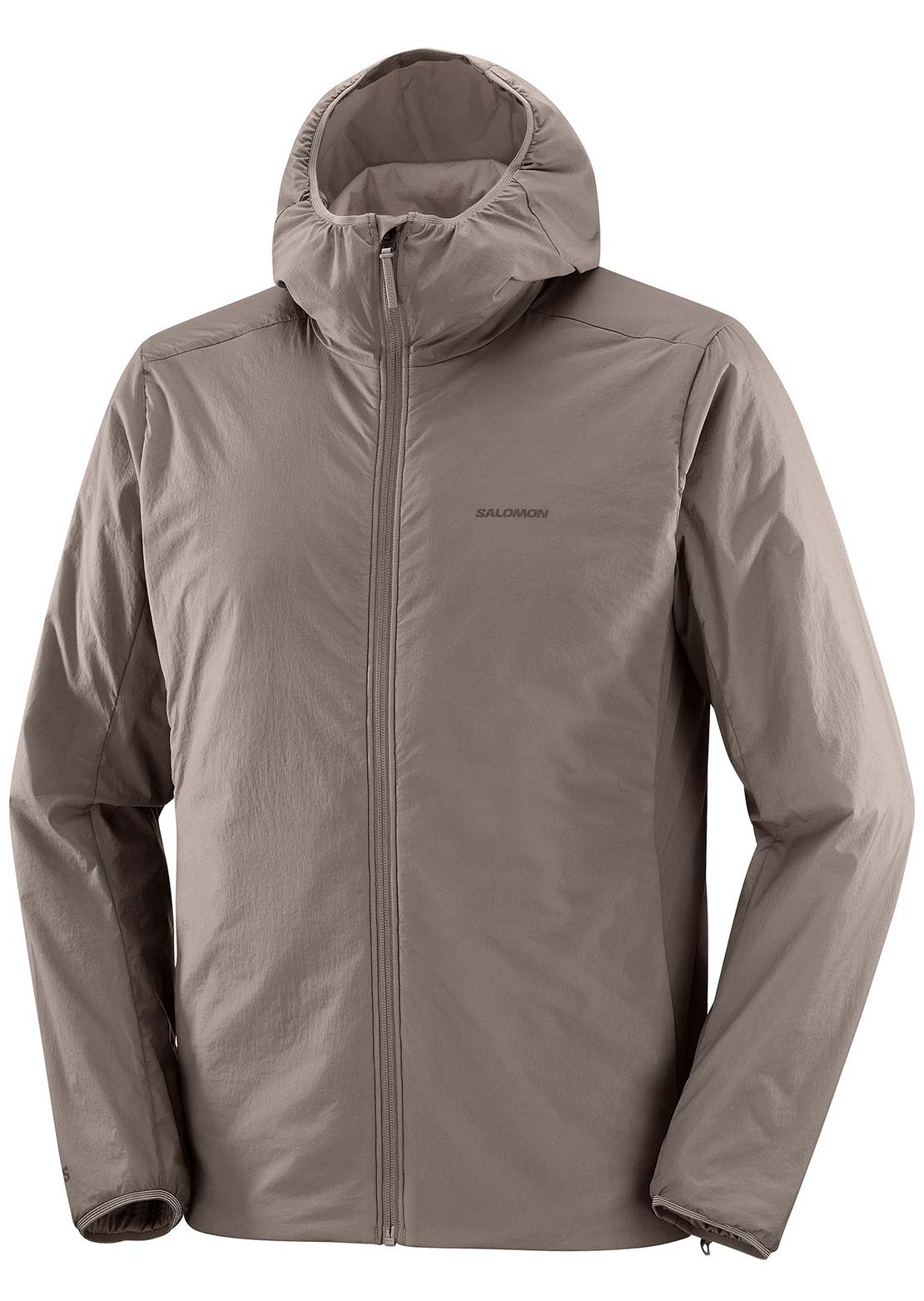 Salomon Men's Mountain Flex Hooded Jacket Iron