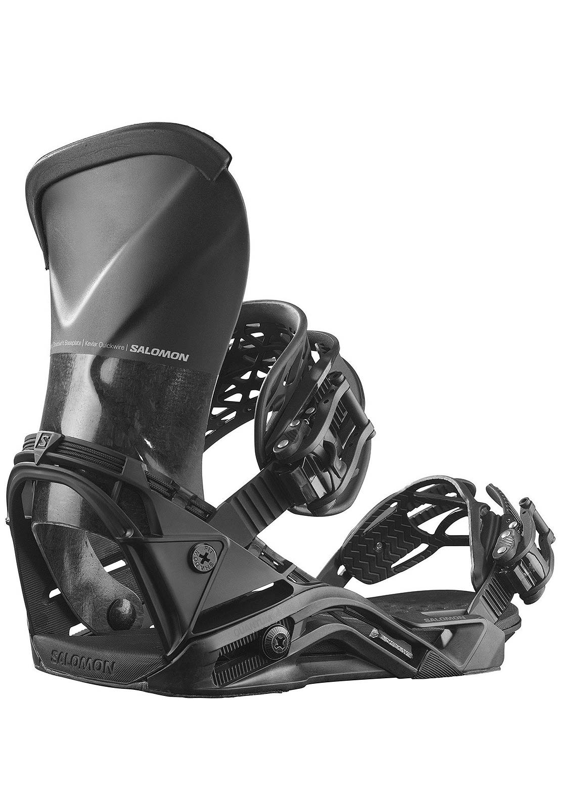 Salomon Men's Quantum Snowboard Bindings Carbon
