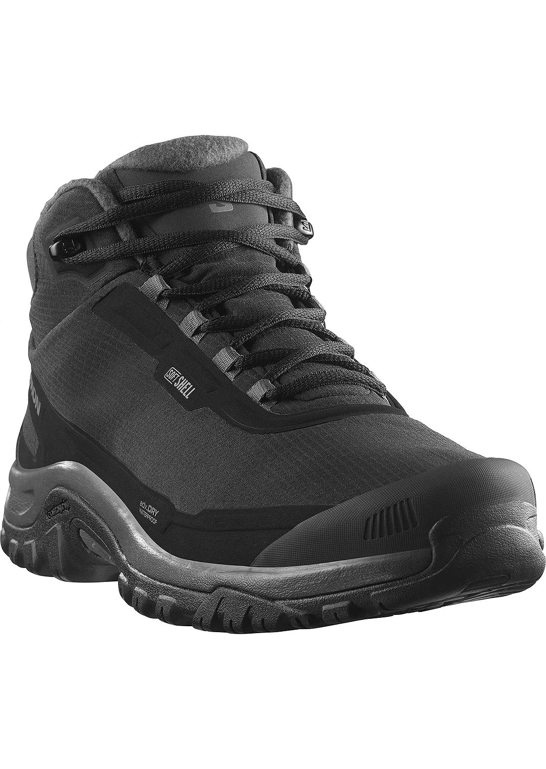 Salomon Men's Shelter Waterproof Boots Black/Asphalt/Clay Rock