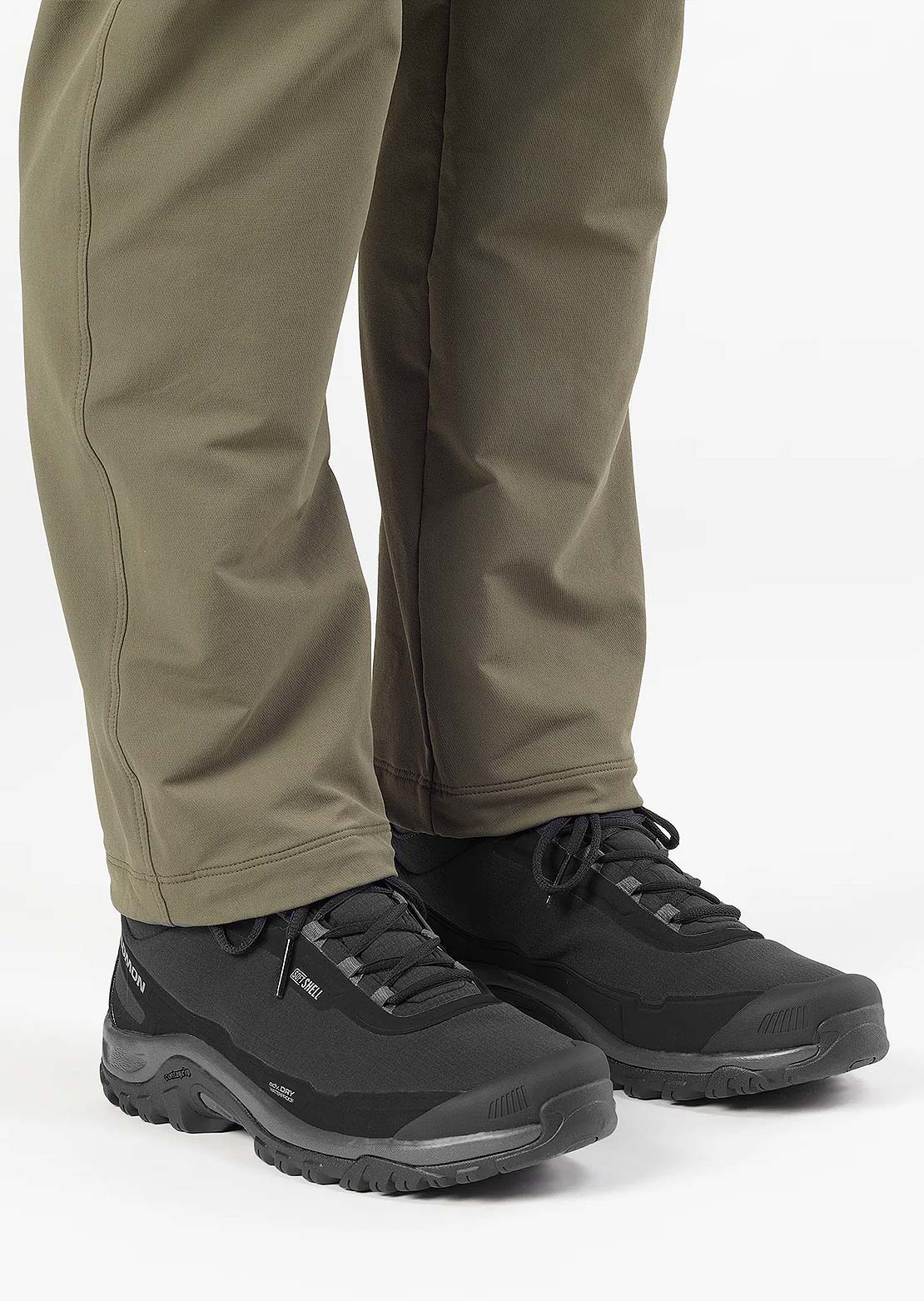 Salomon Men's Shelter Waterproof Boots Black/Asphalt/Clay Rock