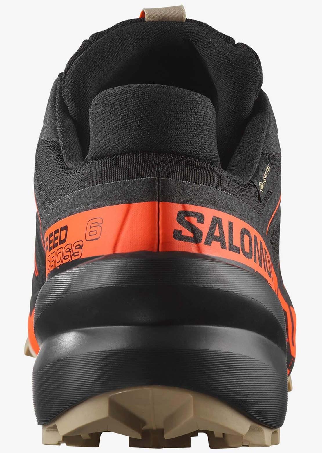 Salomon Men's Speedcross 6 GORE-TEX Shoes Black/Shoran/White Pepper