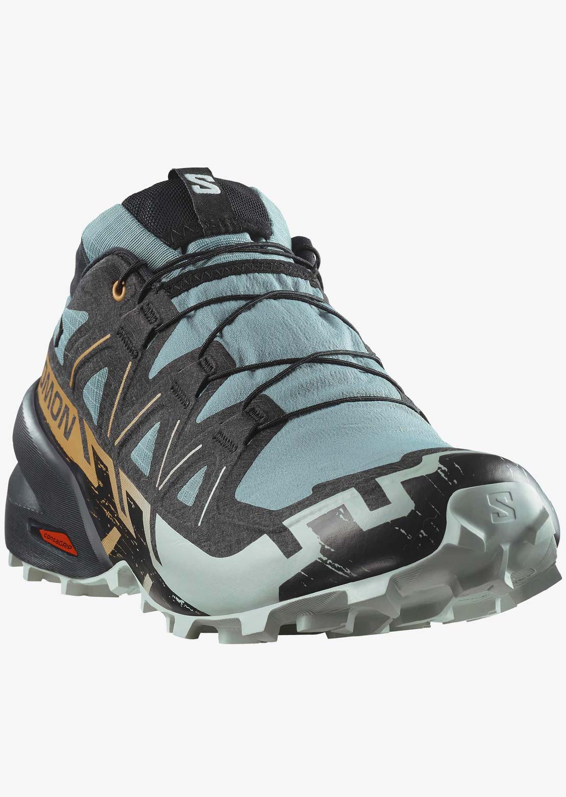 Salomon Men's Speedcross 6 GORE-TEX Shoes Troope/Black/Wood