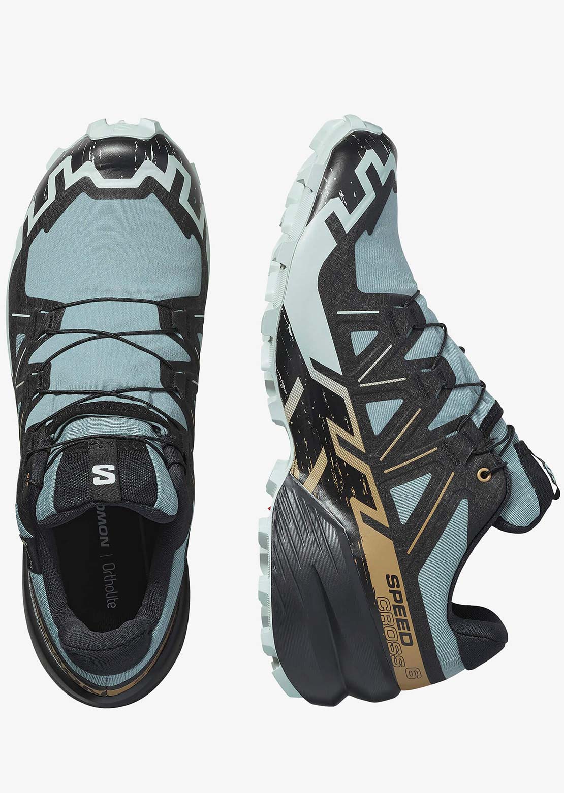 Salomon Men's Speedcross 6 GORE-TEX Shoes Troope/Black/Wood
