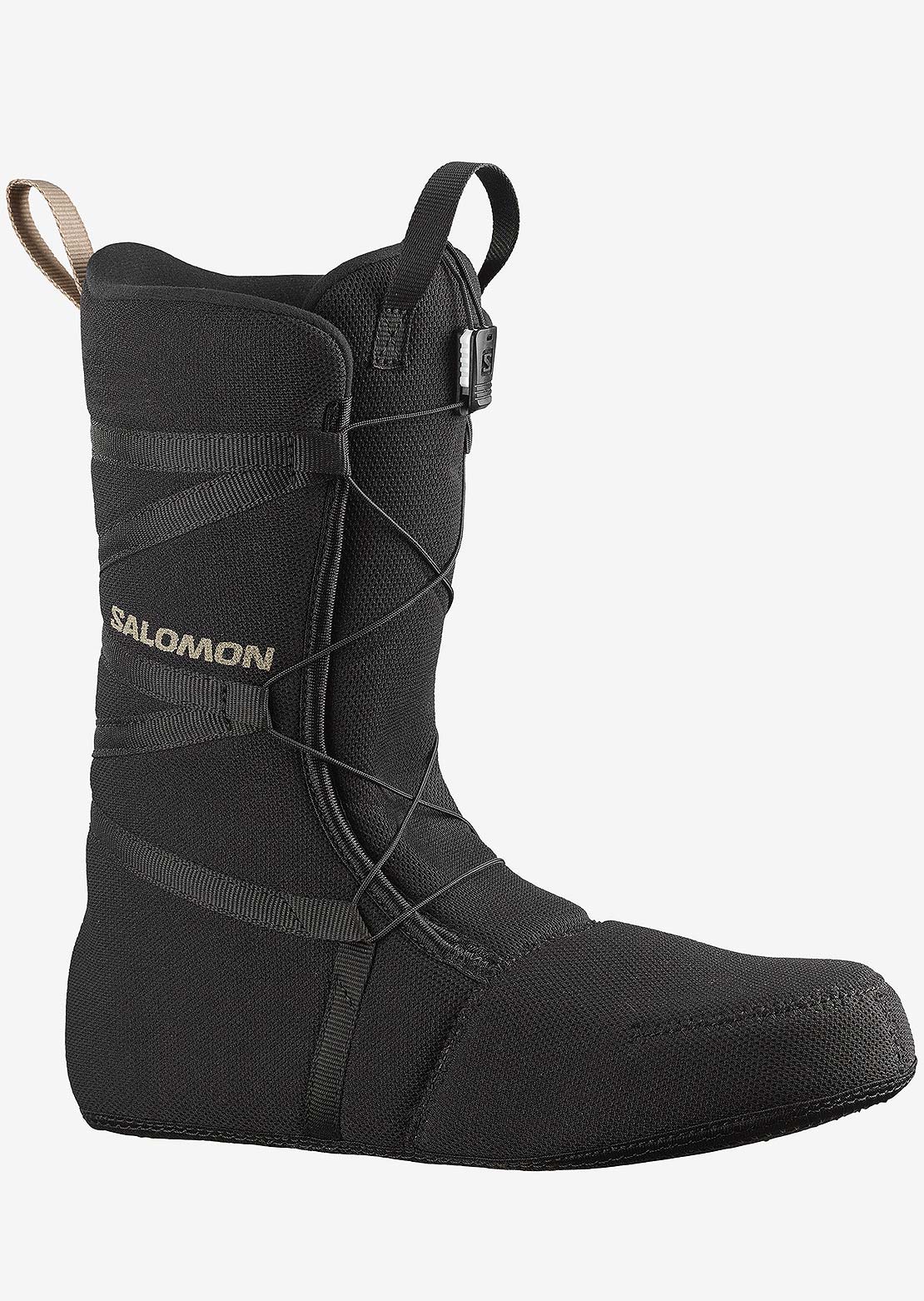 Salomon Men&#39;s Titan Boa Snowboard Boots Black/Black/Roasted Cashew