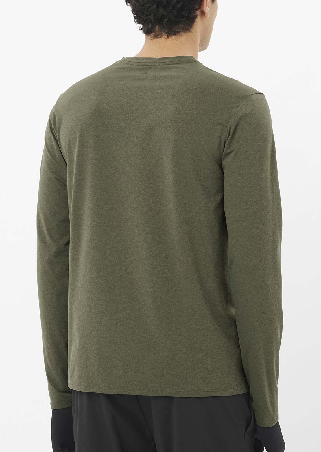 Salomon Men's Trackline Long Sleeve Grape Leaf