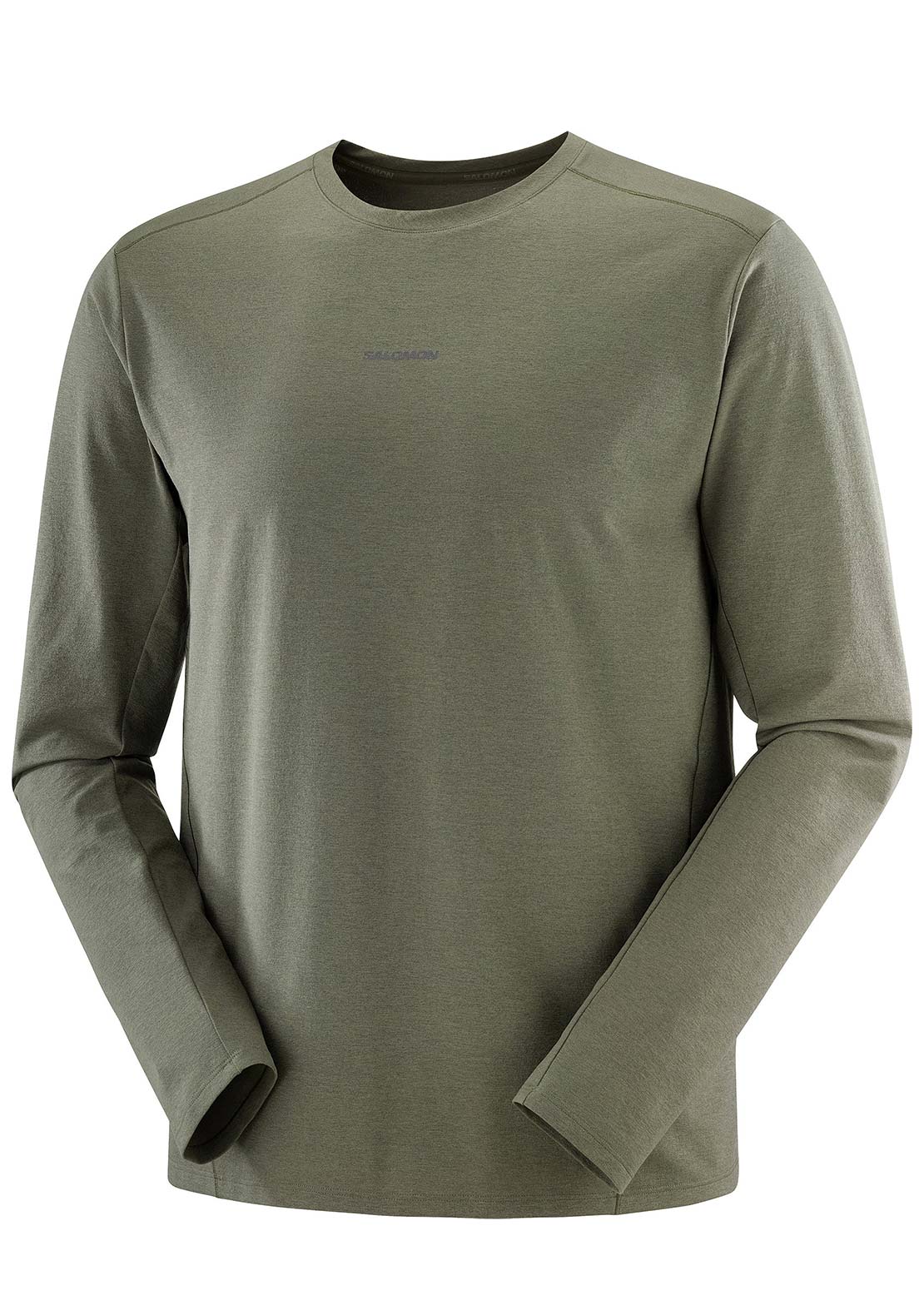 Salomon Men's Trackline Long Sleeve Grape Leaf