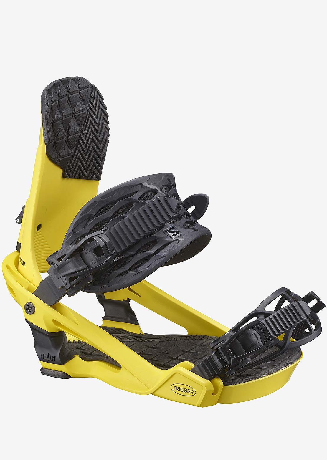 Salomon Men&#39;s Trigger Snowboard Bindings Vibrant Yellow