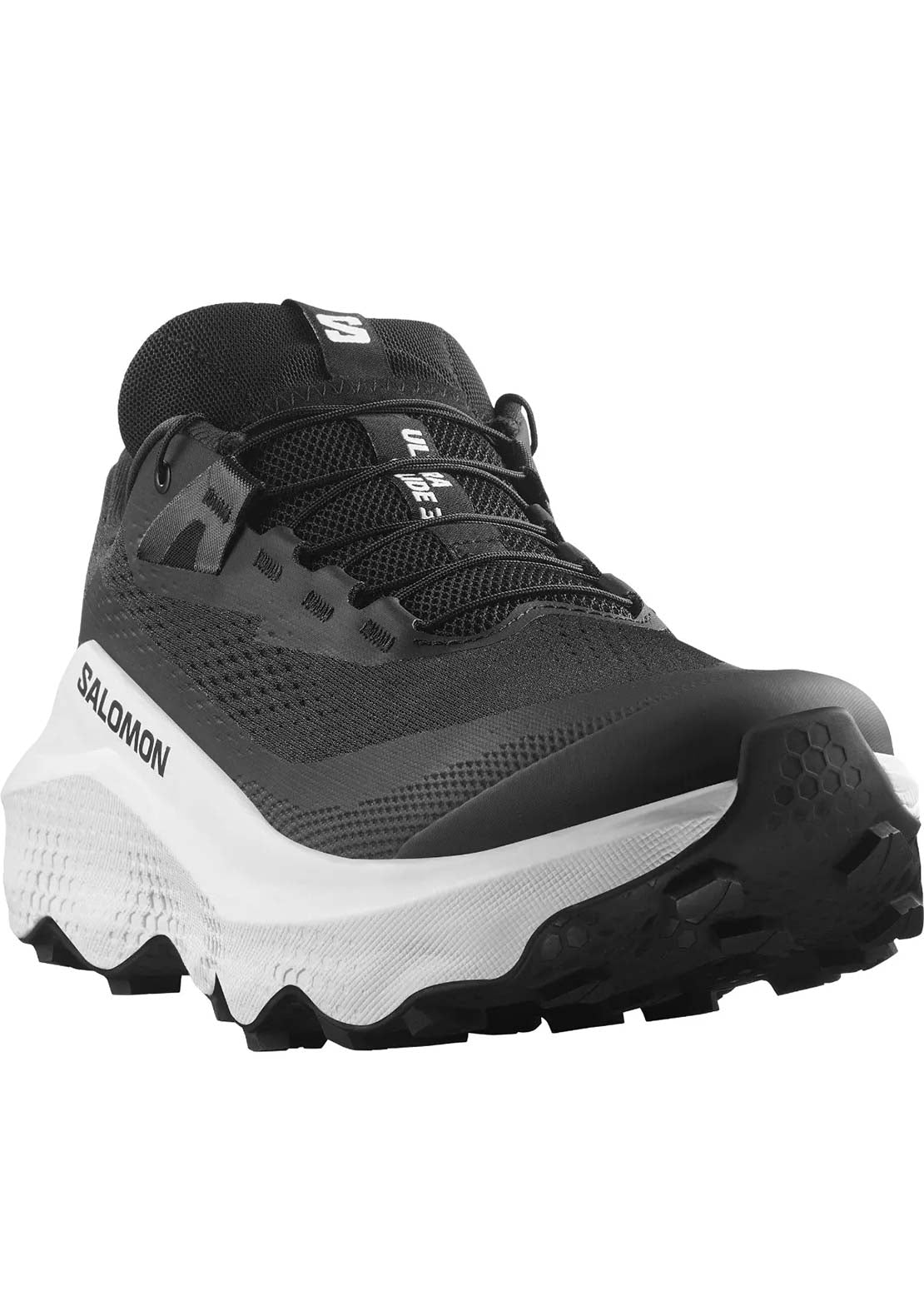 Salomon Men&#39;s Ultra Glide 3 Shoes Black/White/Black