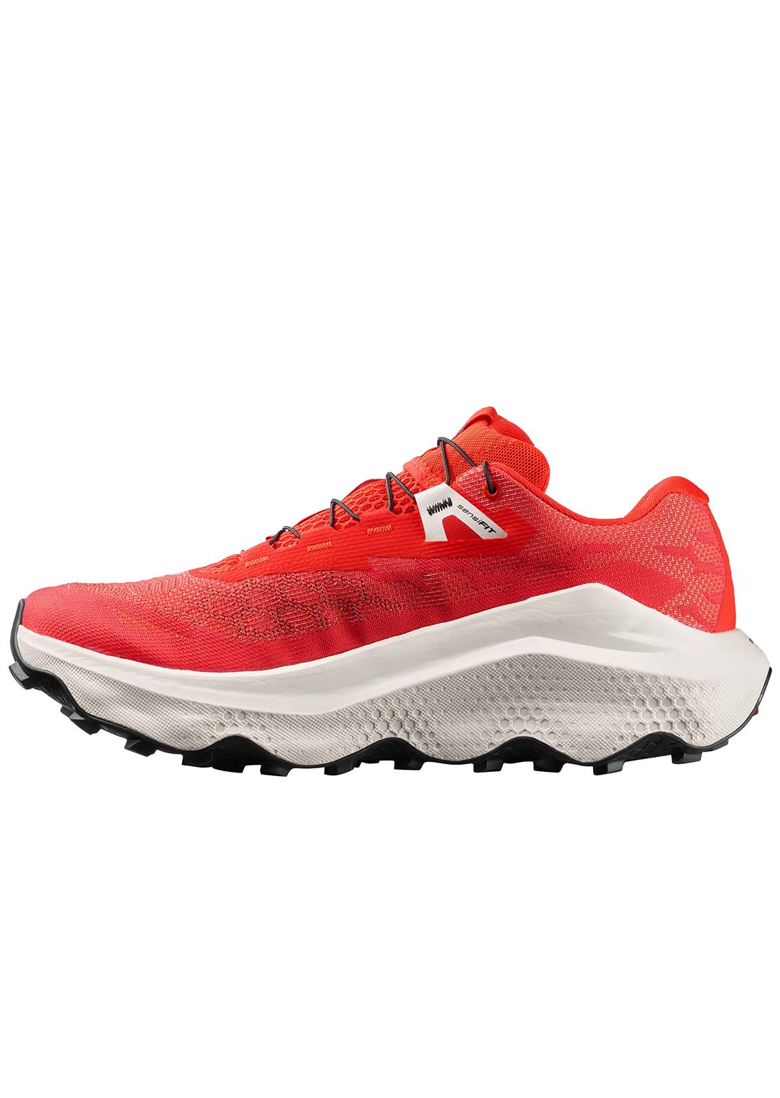 Salomon Men's Ultra Glide 4 Trail Running Shoes Fiery Red/Vanilla Ice/Black