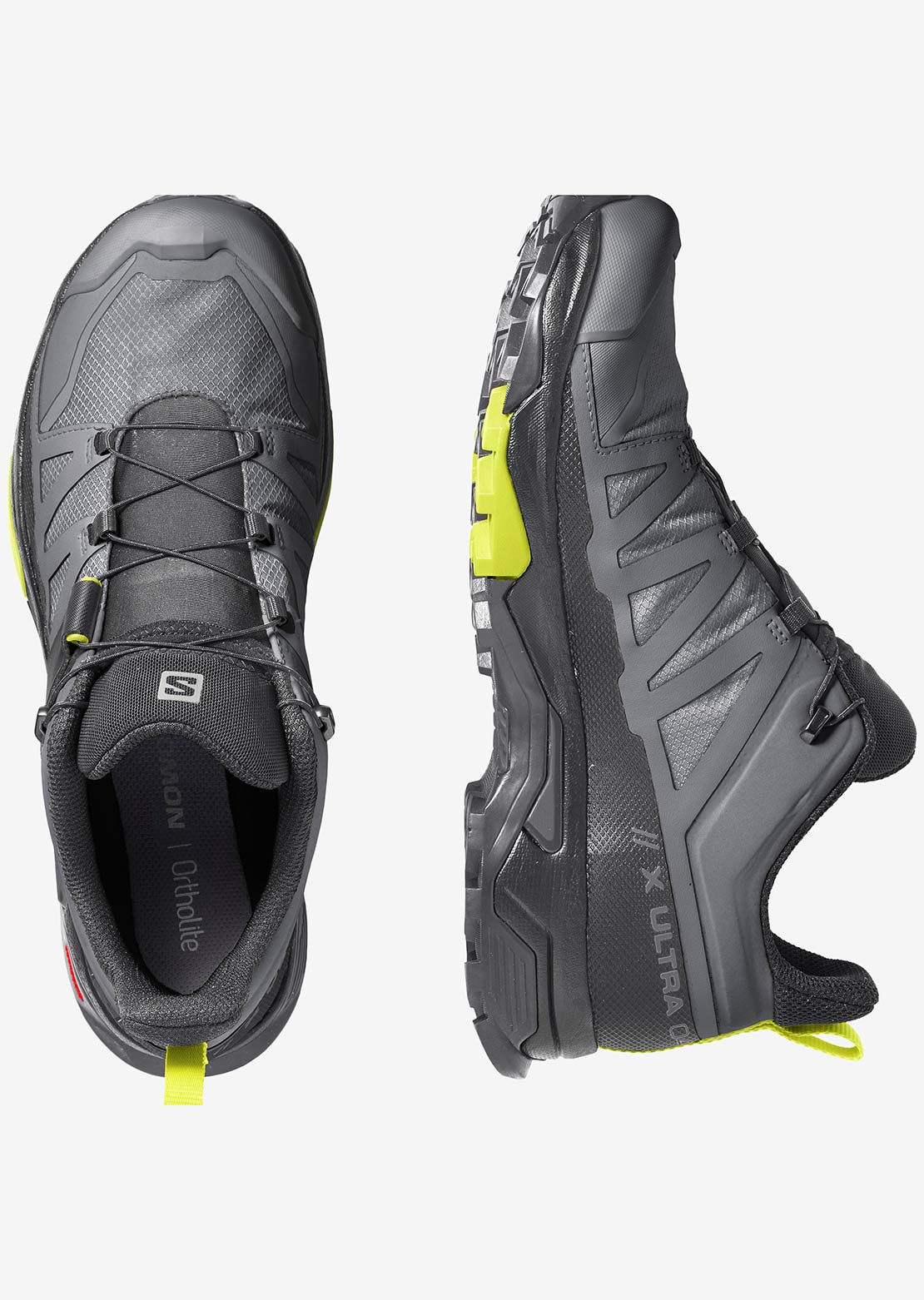 Salomon Men&#39;s X Ultra 4 GORE-TEX Shoes Quiet Shade/Black/Evening Primrose