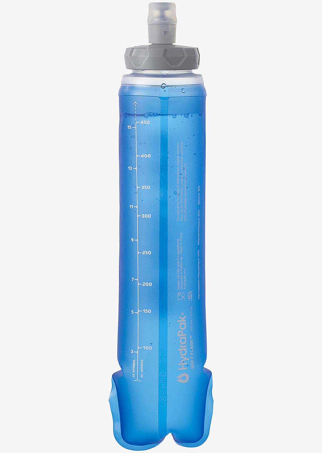 Salomon Unisex 500Ml 42 Soft Flask Clear Blue