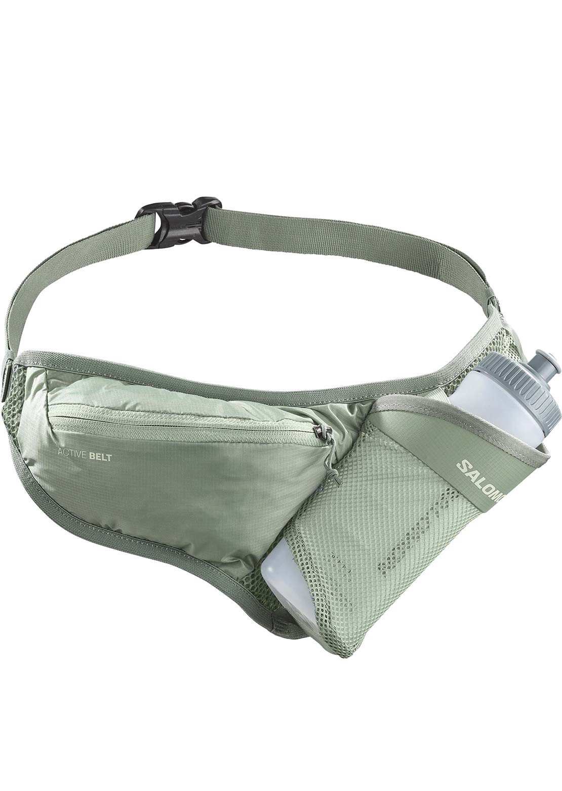 Salomon Unisex Active 3D Bottle Belt Lily Pad/Laurel Wreath