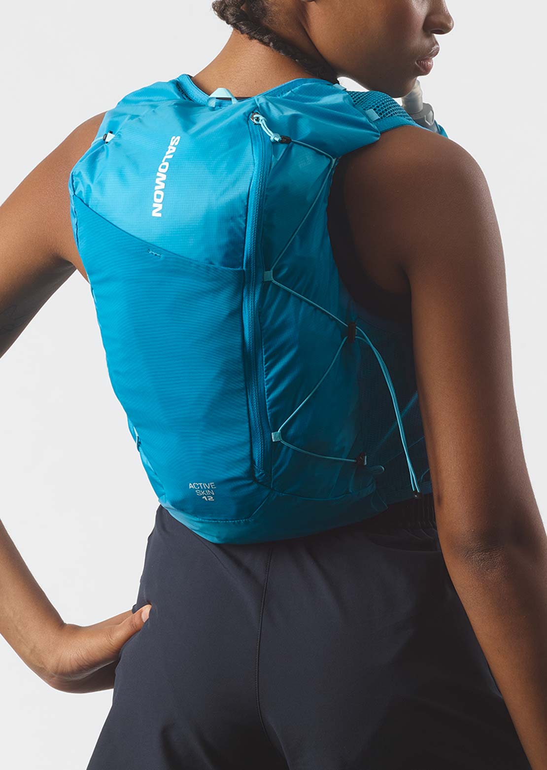 Salomon Unisex Active Skin 12 Set Blue Danube/Blue Curacao