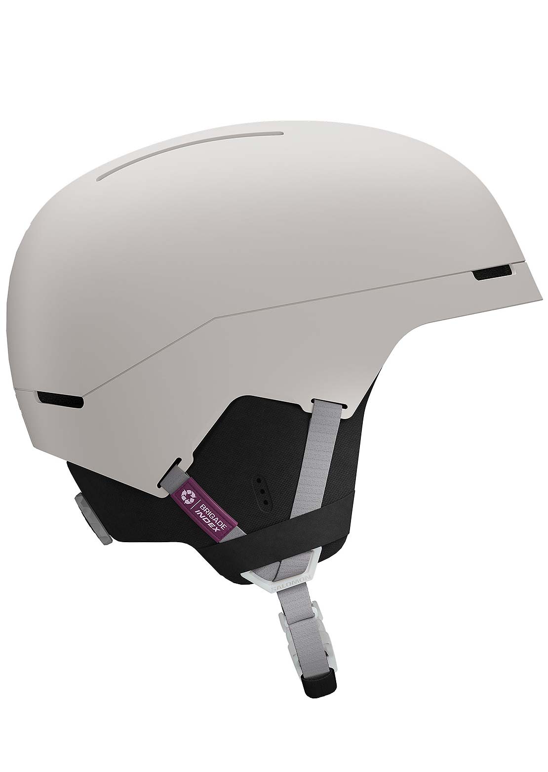Salomon Unisex Brigade Index MIPS Snow Helmet Grey Violet
