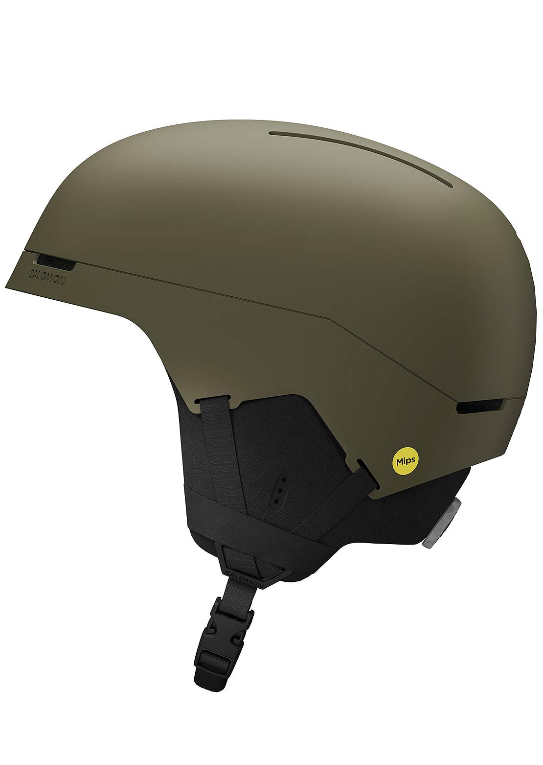 Salomon Unisex Brigade Index MIPS Snow Helmet Olive Night