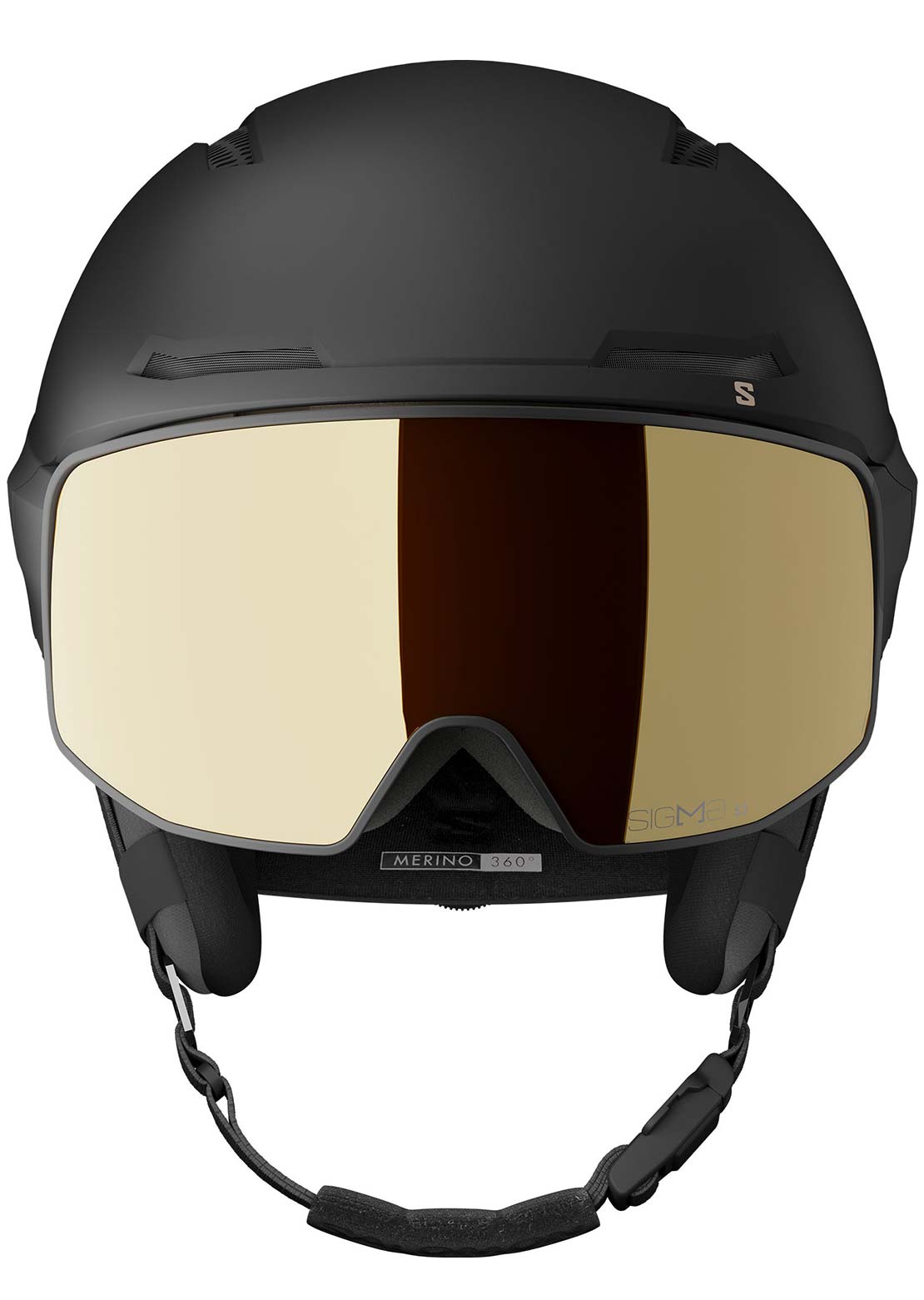 Salomon Unisex Driver Prime Sigma Plus MIPS Snow Helmet Black Light Bronze
