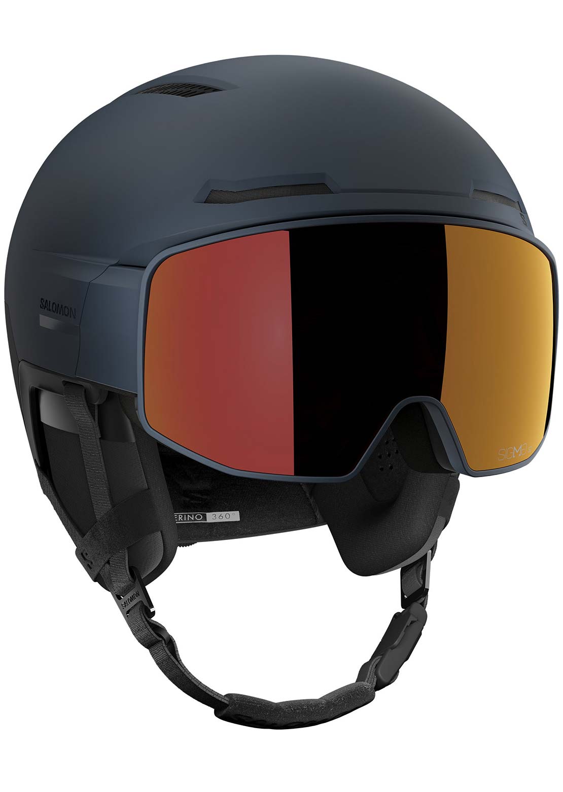 Salomon Unisex Driver Prime Sigma Plus MIPS Snow Helmet Dress Blue