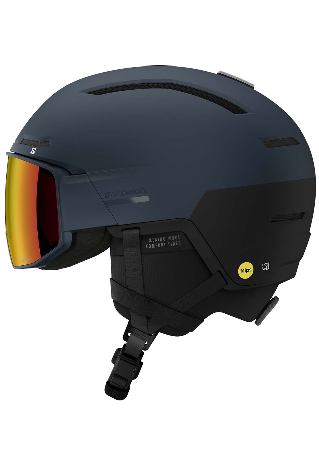 Salomon Unisex Driver Prime Sigma Plus MIPS Snow Helmet Dress Blue