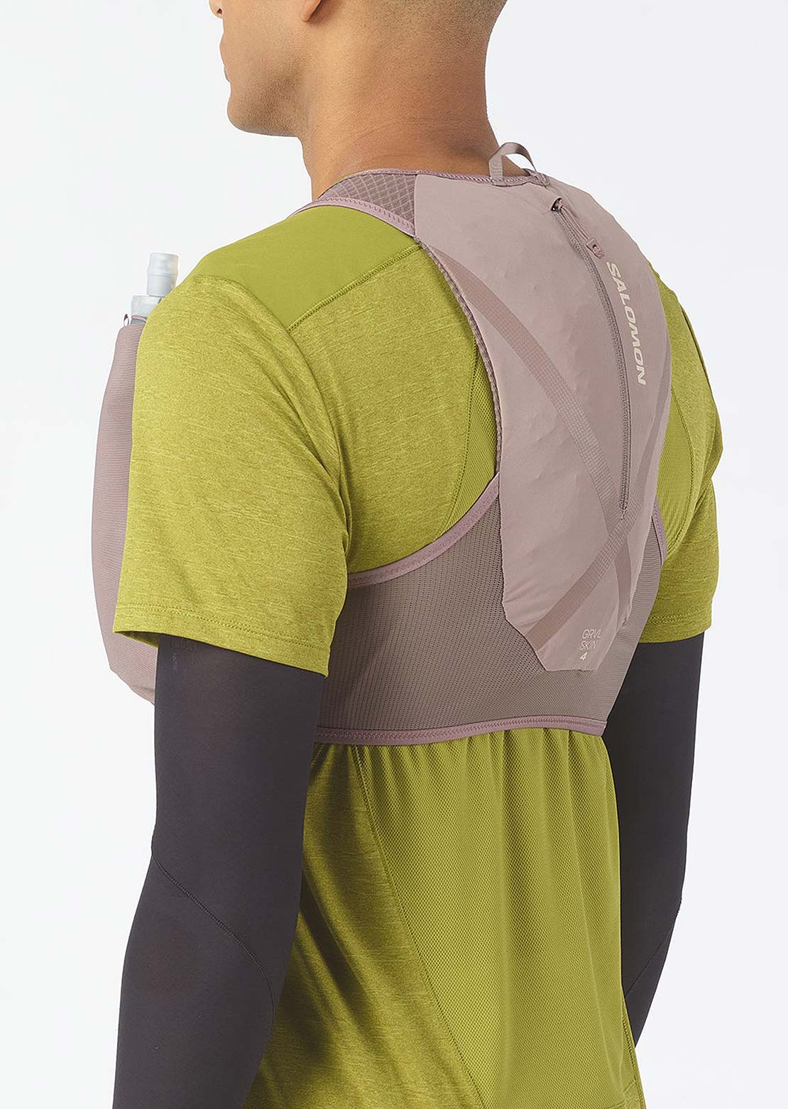 Salomon Unisex Gravel Skin 4 Hydration Vest Iron/Silver Cloud