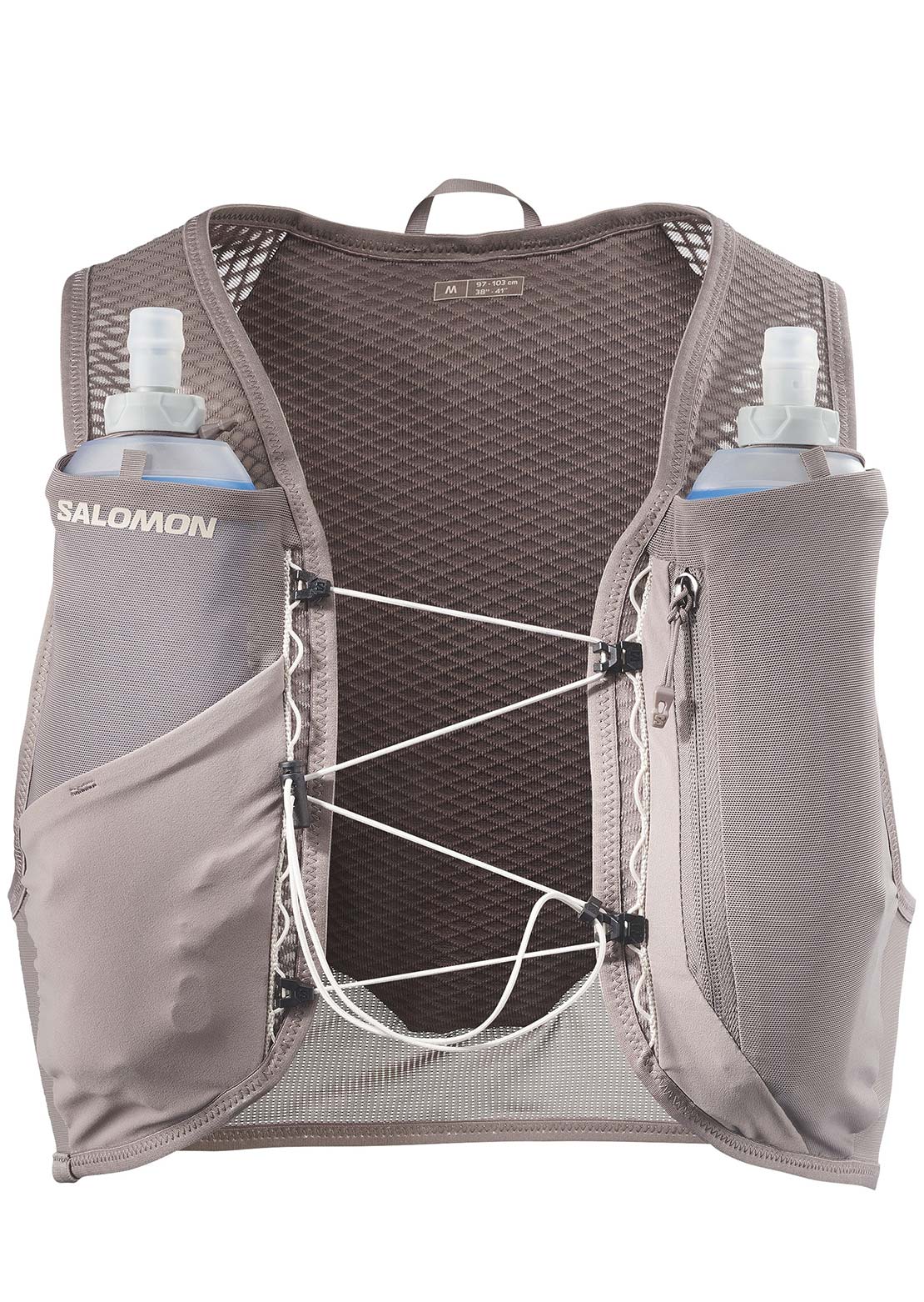 Salomon Unisex Gravel Skin 4 Hydration Vest Iron/Silver Cloud