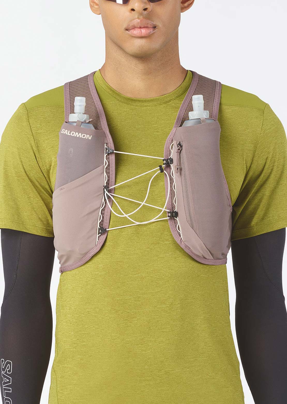 Salomon Unisex Gravel Skin 4 Hydration Vest Iron/Silver Cloud