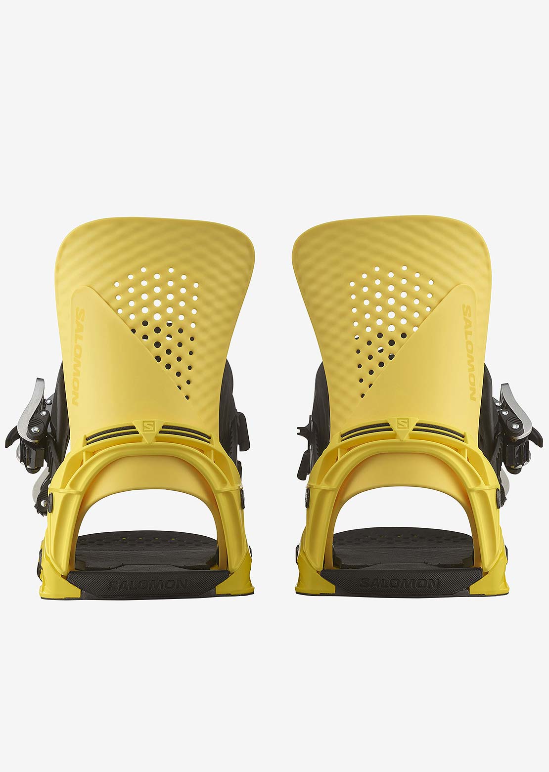 Salomon Unisex Hologram Snowboard Bindings Vibrant Yellow