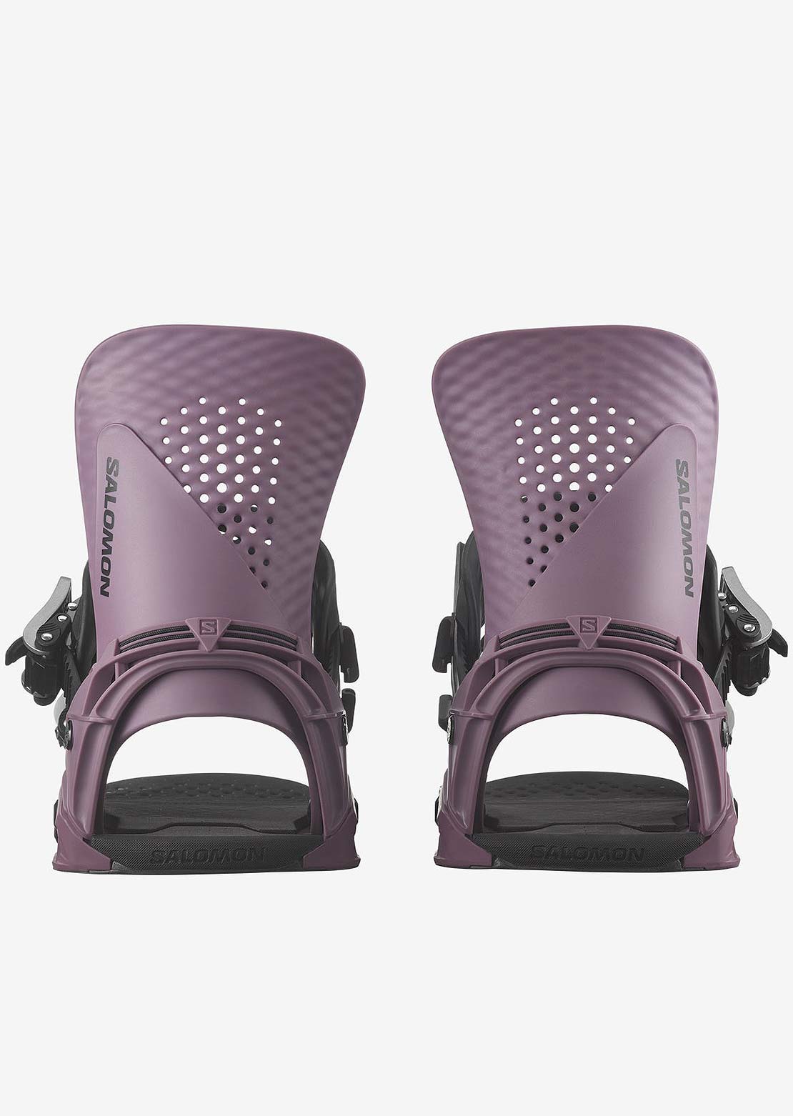 Salomon Unisex Hologram Snowboard Bindings Grape Shake