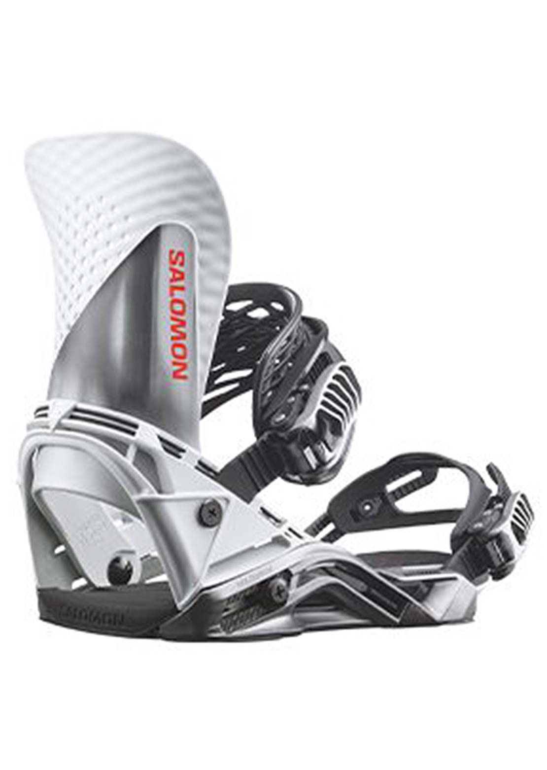 Salomon Unisex Hologram Snowboard Bindings Grey