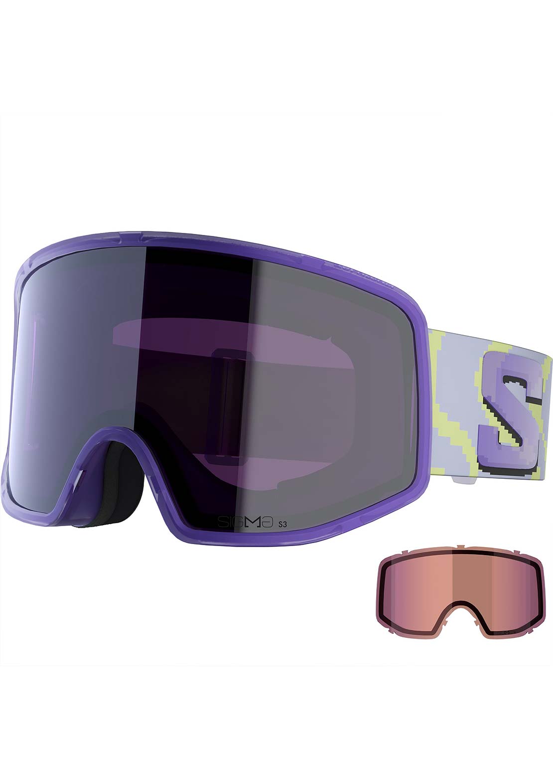 Salomon Unisex Sentry Pro Sigma Snow Goggles Ultraviolet