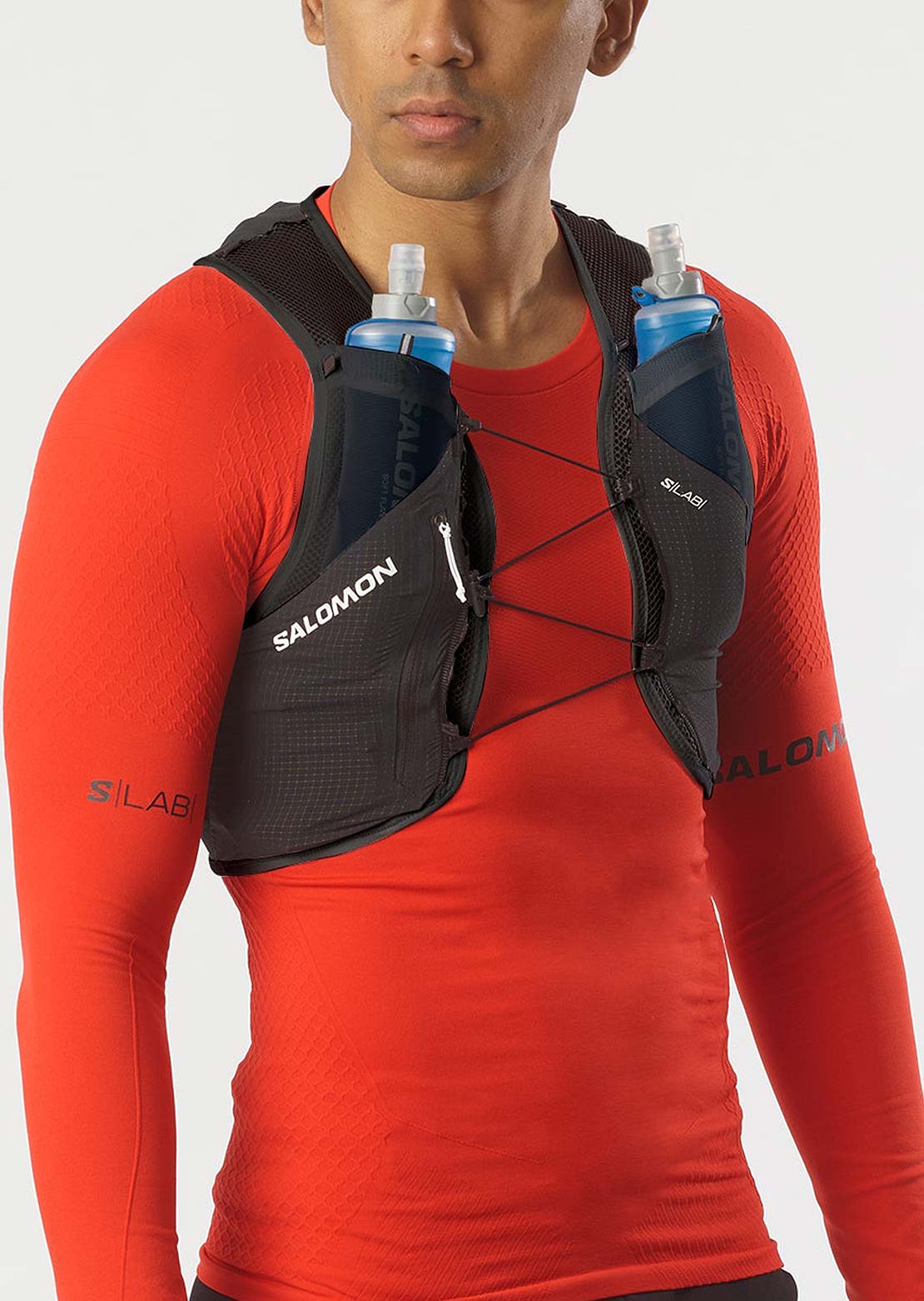 Salomon Unisex S/Lab Pulsar 3 Set Vest Black/White