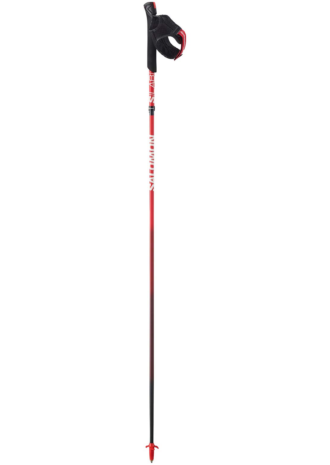 Salomon Unisex S/LAB Ultra Carbon Running Poles Fiery Red/Black