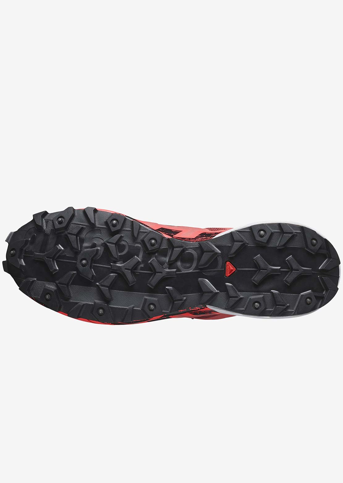 Salomon Unisex Spikecross 6 GTX Shoes Cow Hide/Black/Fiery Coral