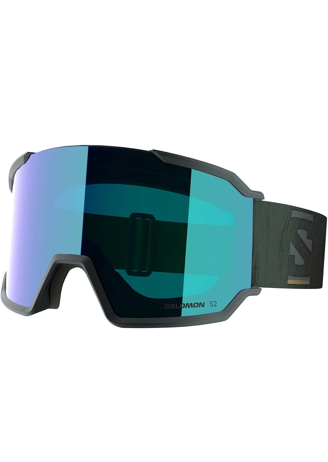 Salomon Unisex S/View 3 Snow Goggles Green Gables