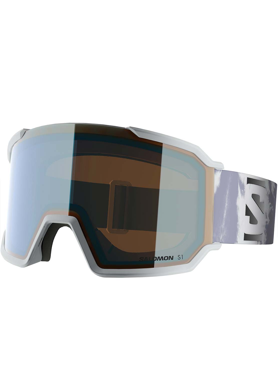 Salomon Unisex S/View 3 Snow Goggles Ice Flow