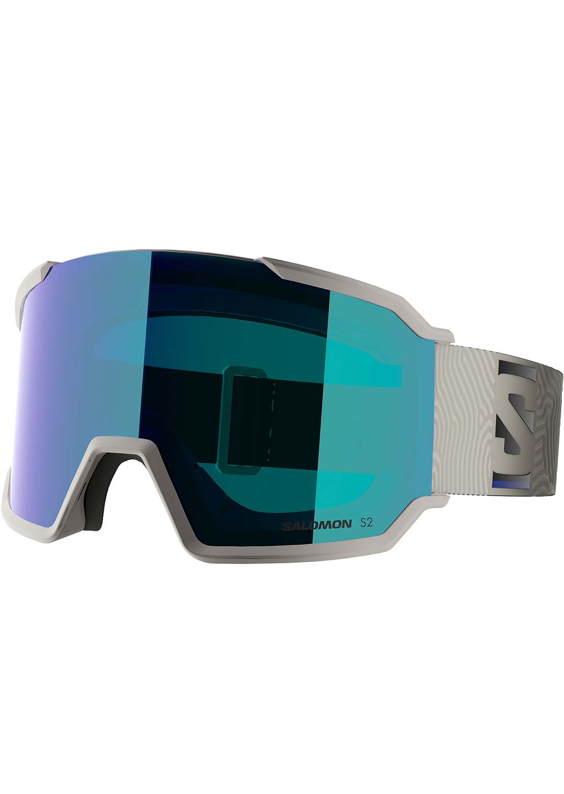 Salomon Unisex S/View 3 Snow Goggles Rainy Day
