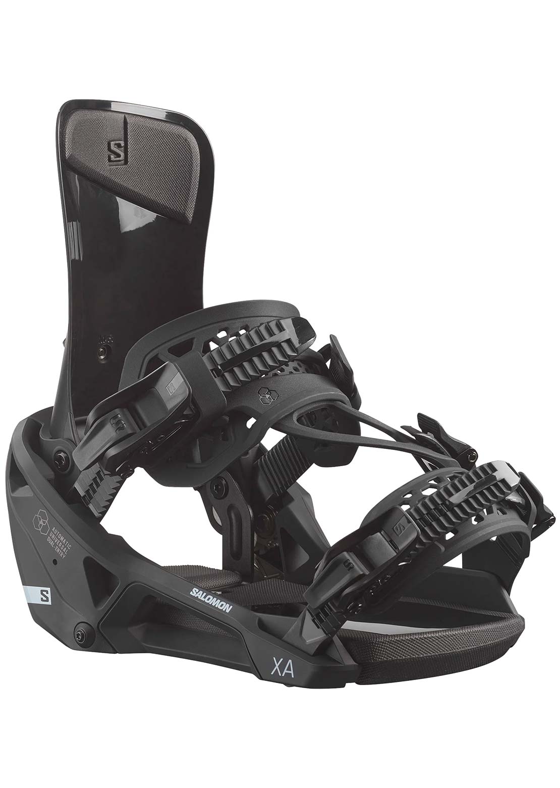 Salomon Unisex XA Supermatic Snowboard Bindings Black